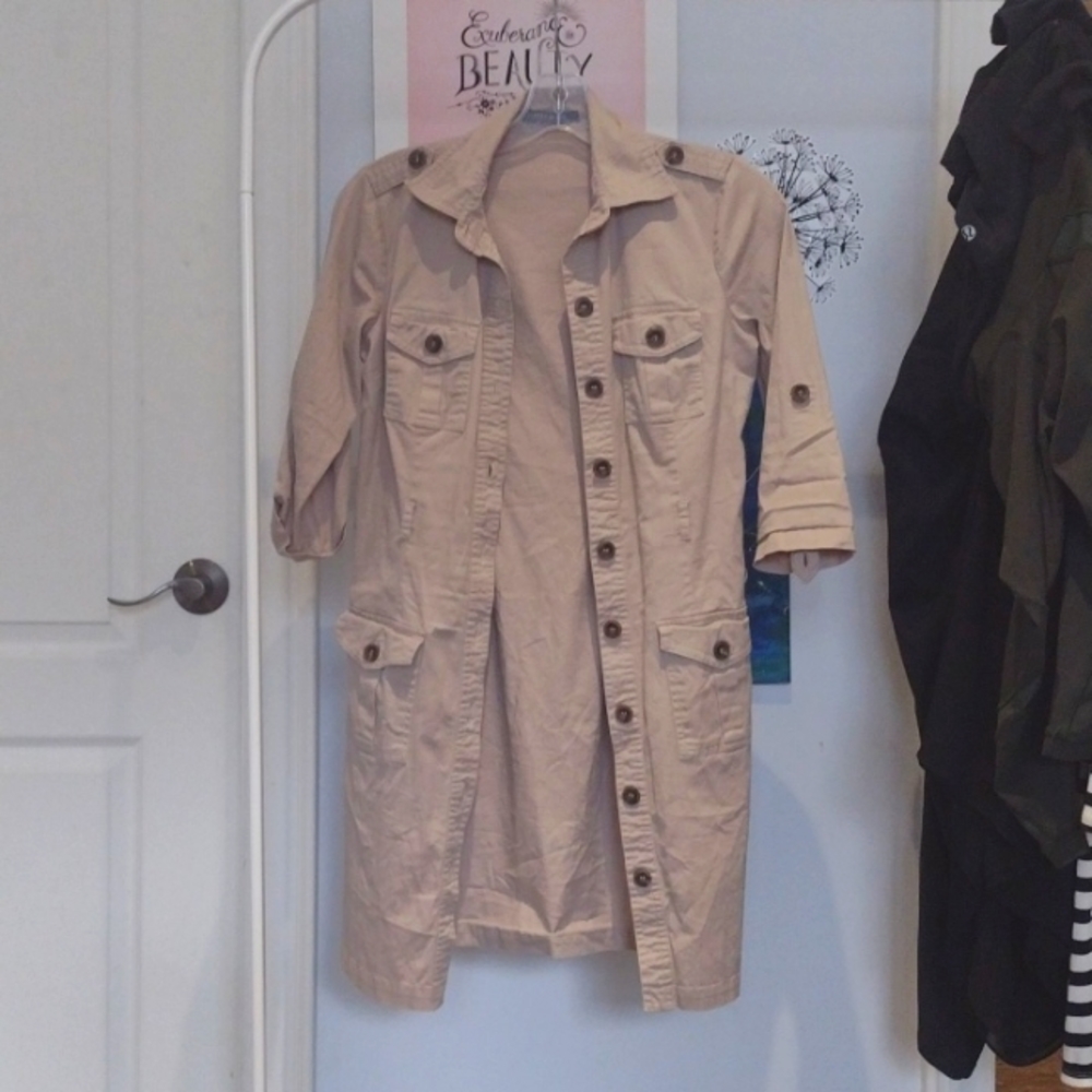 Khaki dress